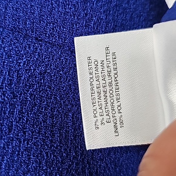 Jones New York blue sleeveless dress size 4 - Picture 5 of 5